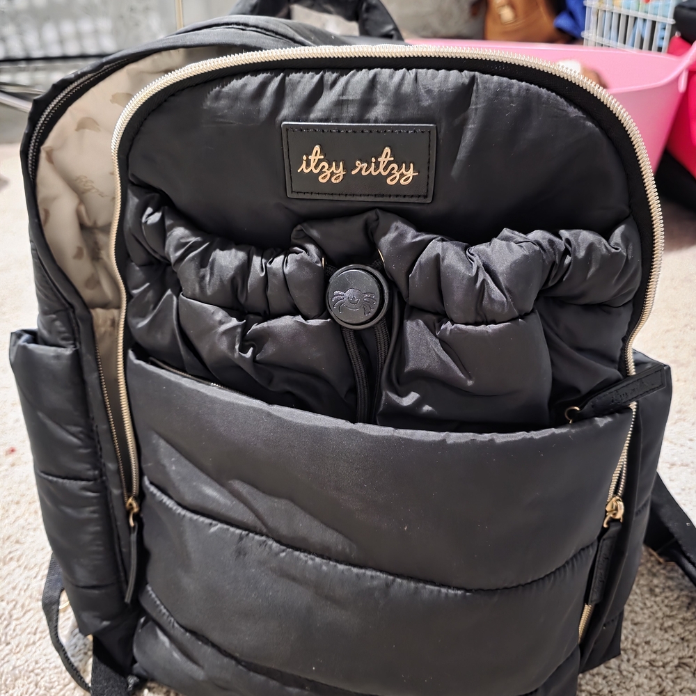 Itzy Ritzy Black Backpack